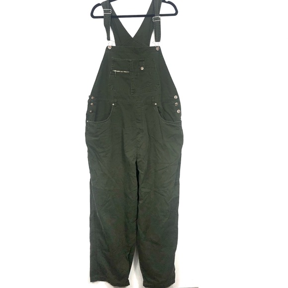 Vintage Jeans Vintage Olive Green Overalls M1 Poshmark
